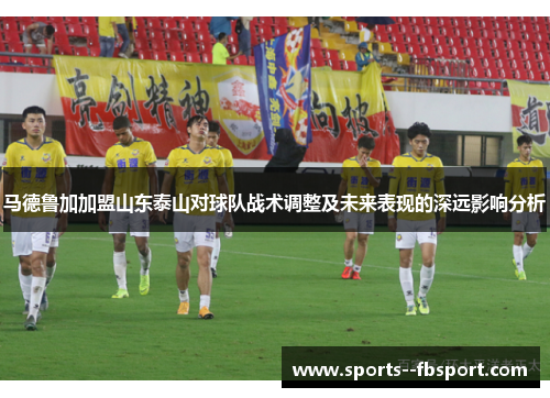 马德鲁加加盟山东泰山对球队战术调整及未来表现的深远影响分析